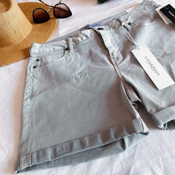 Liverpool Jeans Company Vickie Short Bermuda style Jean shorts - Picture 5 of 15